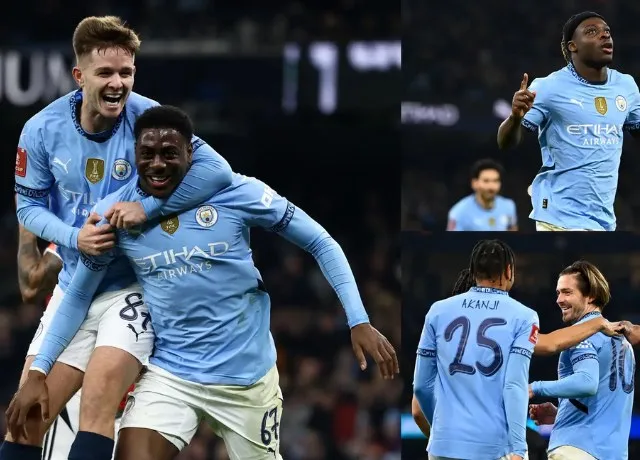 James McAtee lập hat-trick Man City đại thắng Salford City 8-0 vòng 3 cúp FA